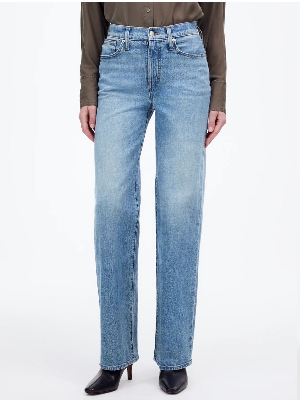 Madewell The Petite Perfect Vintage Wide-Leg Jean